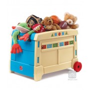 STEP2 žaislų dėžė Lift & Roll Toy Box™